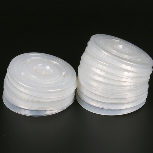 纸杯杯盖子7576口径平口开关盖