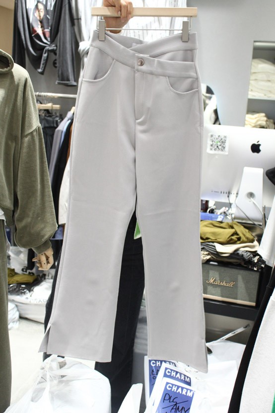 the republic of korea Dongdaemun Agency purchase Straight hair Discounts CHARM lady Girdle Pocket Concise Casual pantsin the Women's clothing/Boutique , Skirts  category - from Buy2taobao.com to provide professional Taobao agent buy service