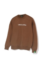 lifelivelike 23秋冬加绒卫衣圆领套头Sweatshirt 韩国代购