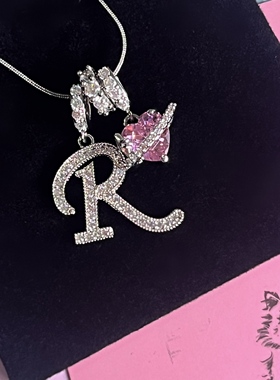 恋爱告白·定制字母爱心项链