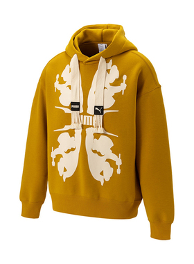 Puma彪马男女同款卫衣STAFFONLY x MONOPOLY联名连帽套头衫539896