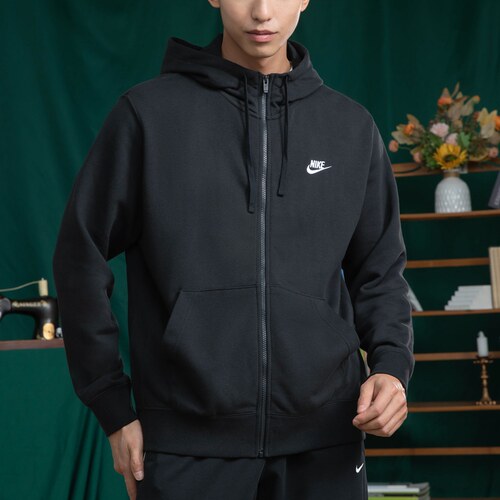 nike耐克外套男2021冬季休闲连帽