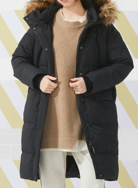 New Balance NB羽绒服女装新款休闲保暖连帽外套女NPD42272