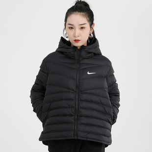 011 运动上衣休闲连帽保暖羽绒服外套CU5095 2023新款 NIKE耐克女装