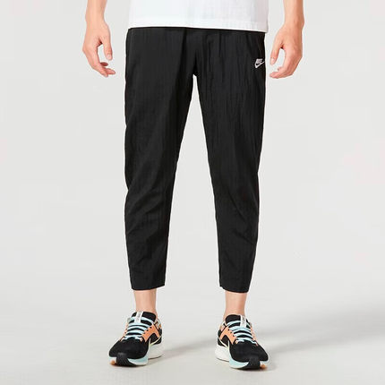 Nike耐克24年夏季新款梭织薄款长裤男裤锥形裤腿小脚裤跑步运动裤
