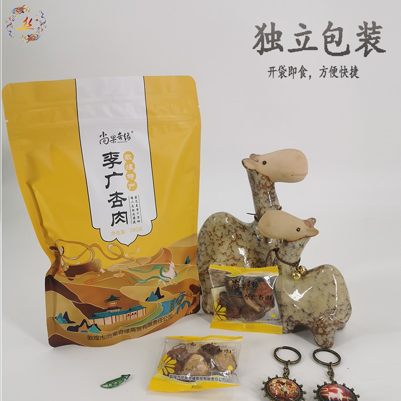 甘肅敦煌特產無核包裝食品李廣杏