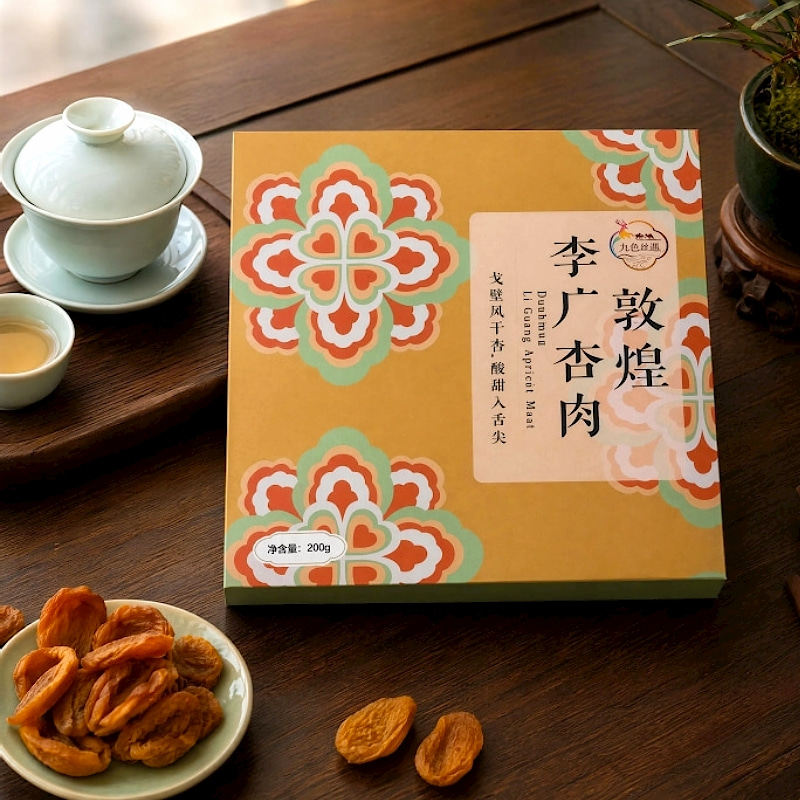 敦煌无核李广杏肉九色丝遇杏干