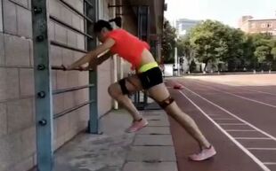 蹬摆训练带高抬腿弹力带步幅训练带