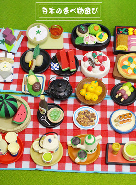 小摆件清酒抹茶鲷鱼烧场景拍摄