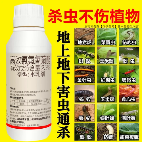 高效氯氟氰菊酯果树植物杀虫剂