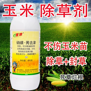 玉米地苗后专用除草剂护苗型不伤玉米苗玉米通用除草剂硝磺莠去津