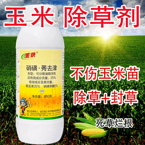 玉米地苗后专用除草剂护苗型不伤玉米苗玉米通用除草剂硝磺莠去津