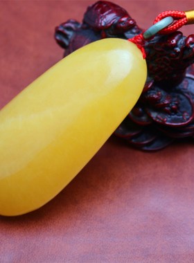 新疆和田玉籽料原石黄龙玉金丝玉