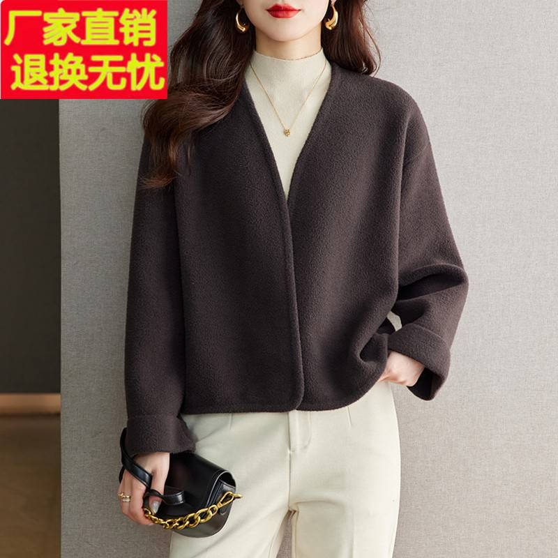洋气小香风外套女秋季2025新款高级感气质短款开衫春秋小个子外搭