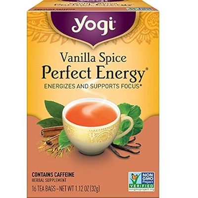 Yogi Tea Vanilla Spice Perfect Energy Tea - 16 Tea Bags p