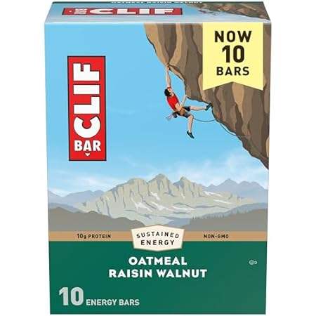 Clif Bar - Oatmeal Raisin Walnut - Made with Organic Oats