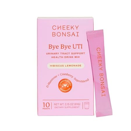 Cheeky Bonsai Bye Bye UTI Urinary Tract Support Health Po