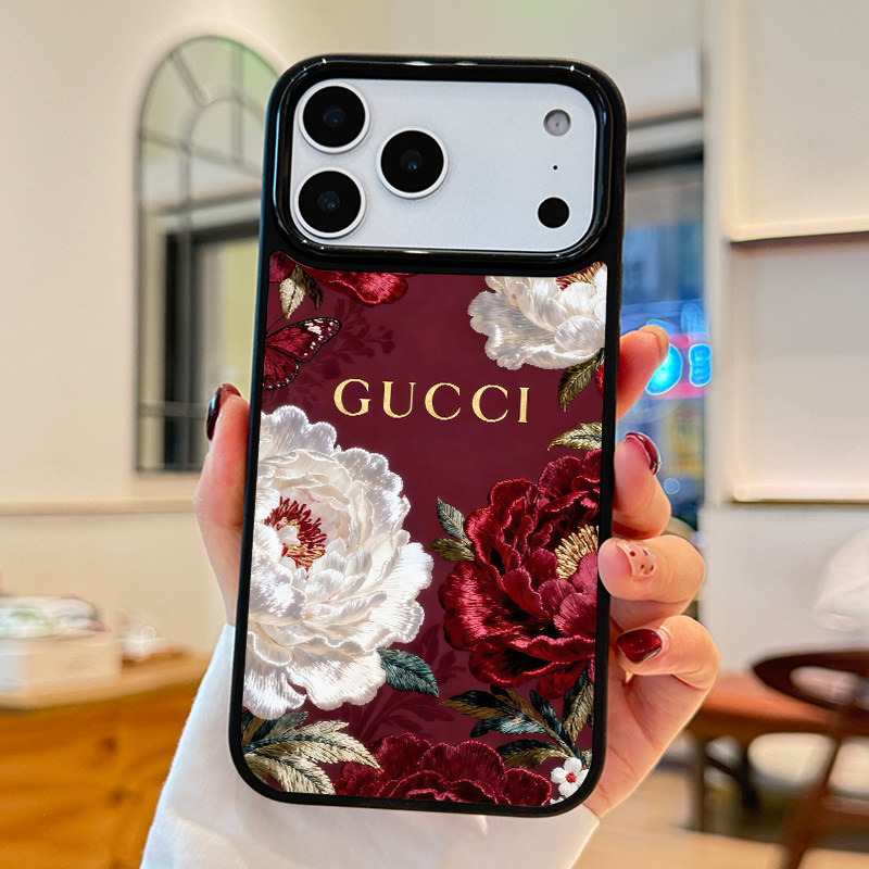 锦绣牡丹iPhone17promax磁吸手机壳16适用于苹果15pro防摔14plus奢华13华为mate80保护壳12promax潮小米17pro