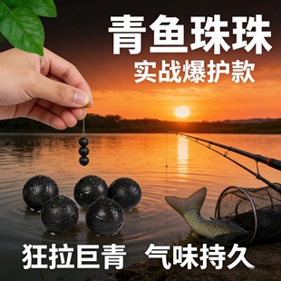 黑坑巨青绝杀珠珠 自带气味诱鱼快挂钩即用 大青爆护专用钓鱼饵