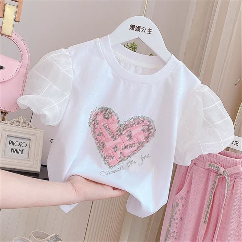 女童t恤纯棉短袖夏季新款