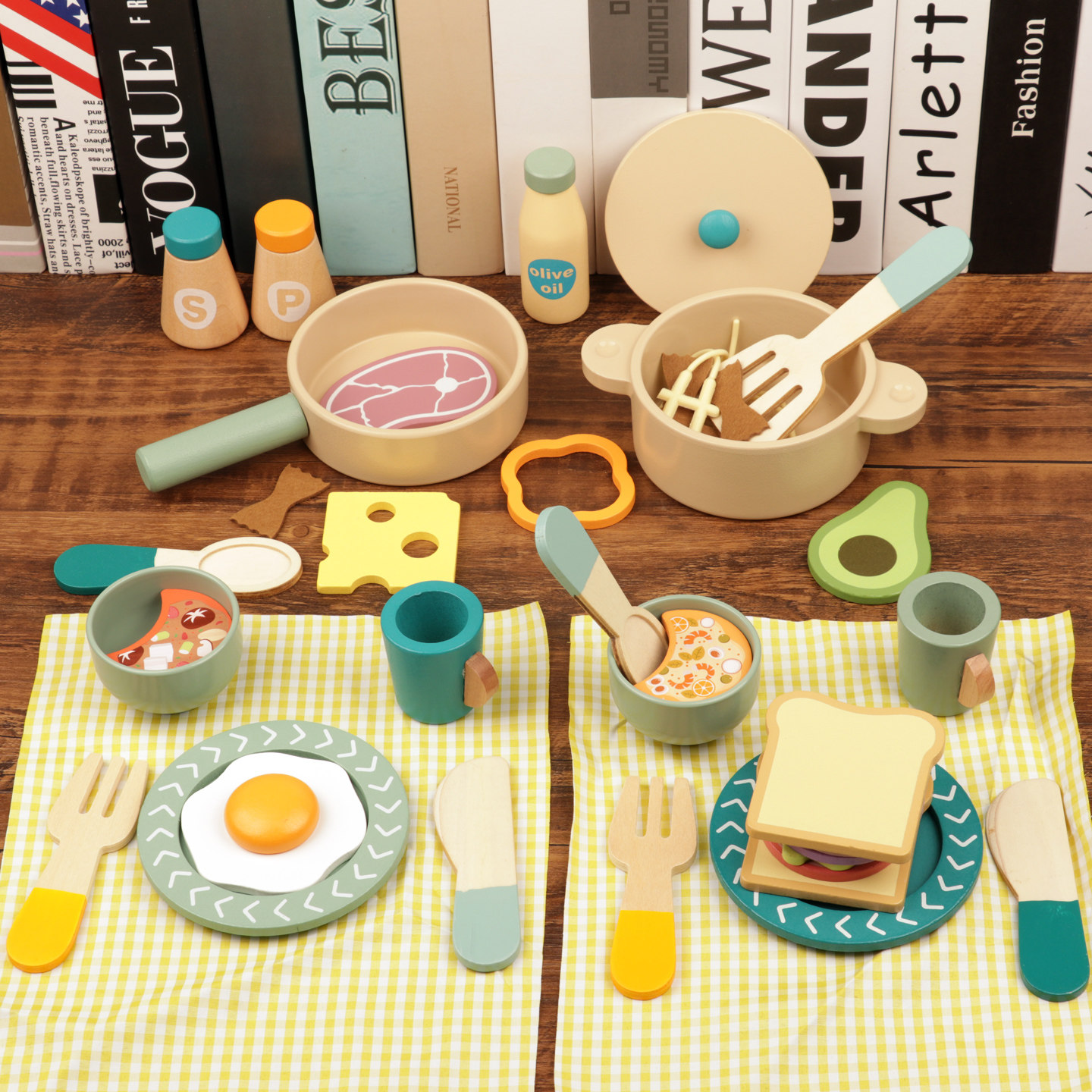 儿童厨房过家家做饭玩具仿真厨具