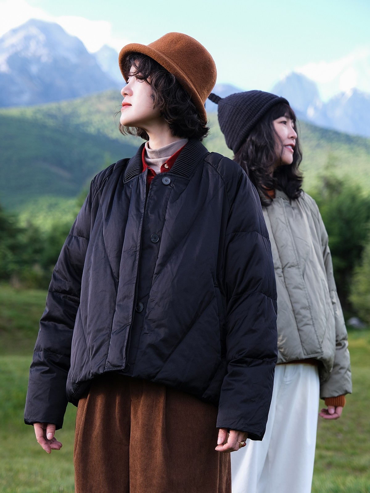 远家新国标90白鸭绒轻量级棒球领茧型宽松羽绒服面包服新W-551限,女装/女士精品,羽绒服,淘宝优惠券,粉丝福利购,淘宝优惠卷