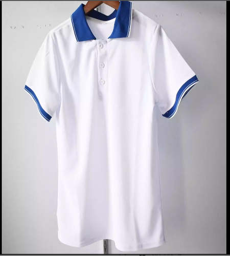 学生校园服白色POLO衫