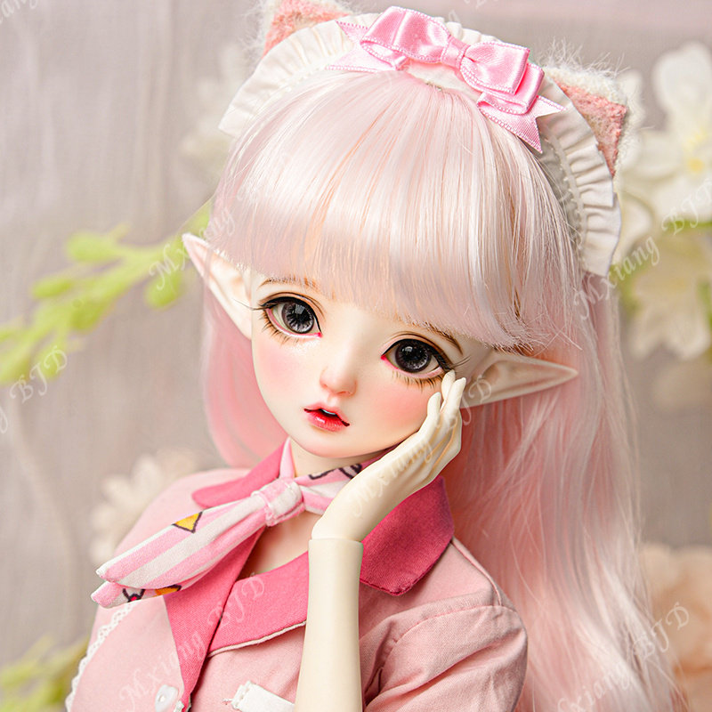 Mxiang BJD 4分扶瑶女娃BJD树脂礼品关节活动玩偶潮玩甜美可爱