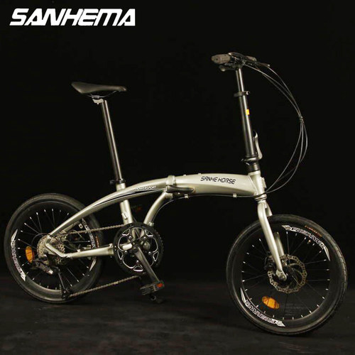 三河马20寸折叠自行车工厂直销