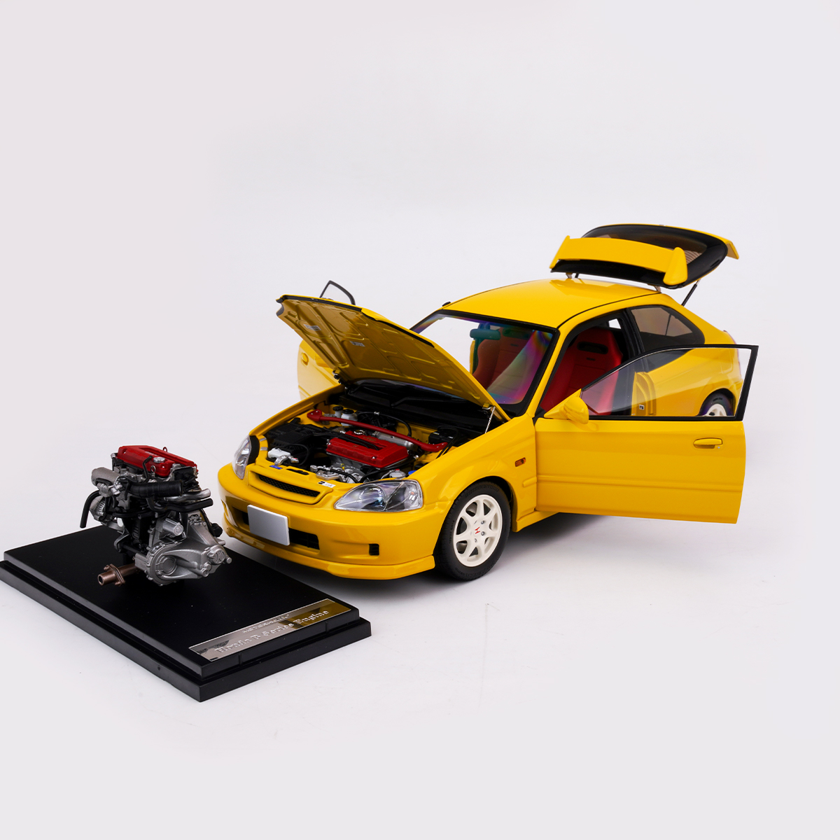 MH本田合金1:18汽车模型