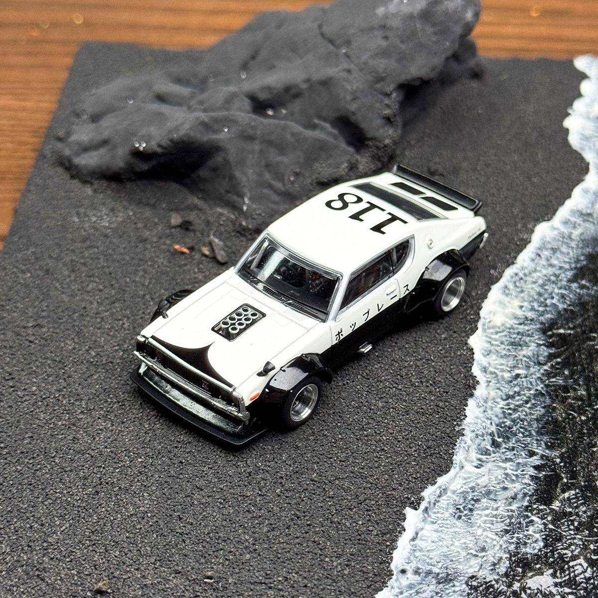 POPRACE164尼桑合金汽车模型