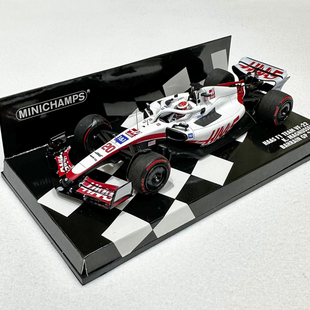 迷你切 1:43 HAAS F1 马格努森 巴林站 2022 树脂车模 minichamps