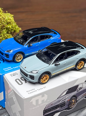 Trends Hobby TH 1:64 保时捷卡宴 Turbo GT合金汽车模型