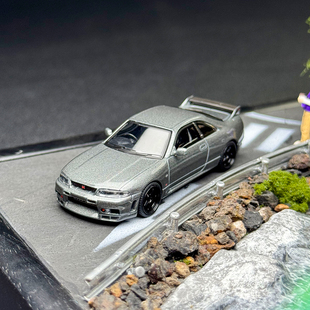 MINIGT 1:64 #1128日产GTR NISMO BCNR33 CRS Version 合金车模