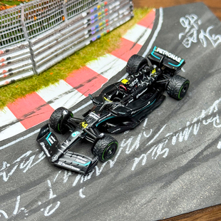 Tarmac Works TW 1:64 奔驰AMG F1 W14 E #44 Monaco合金汽车模型