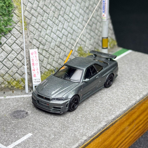 MINIGT164日产GTRR34合金车模