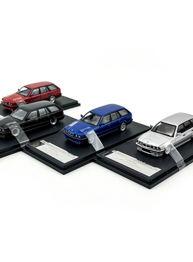 Mortal 1:64 宝马 BMW E34 旅行车 可开盖 合金汽车模型 现货