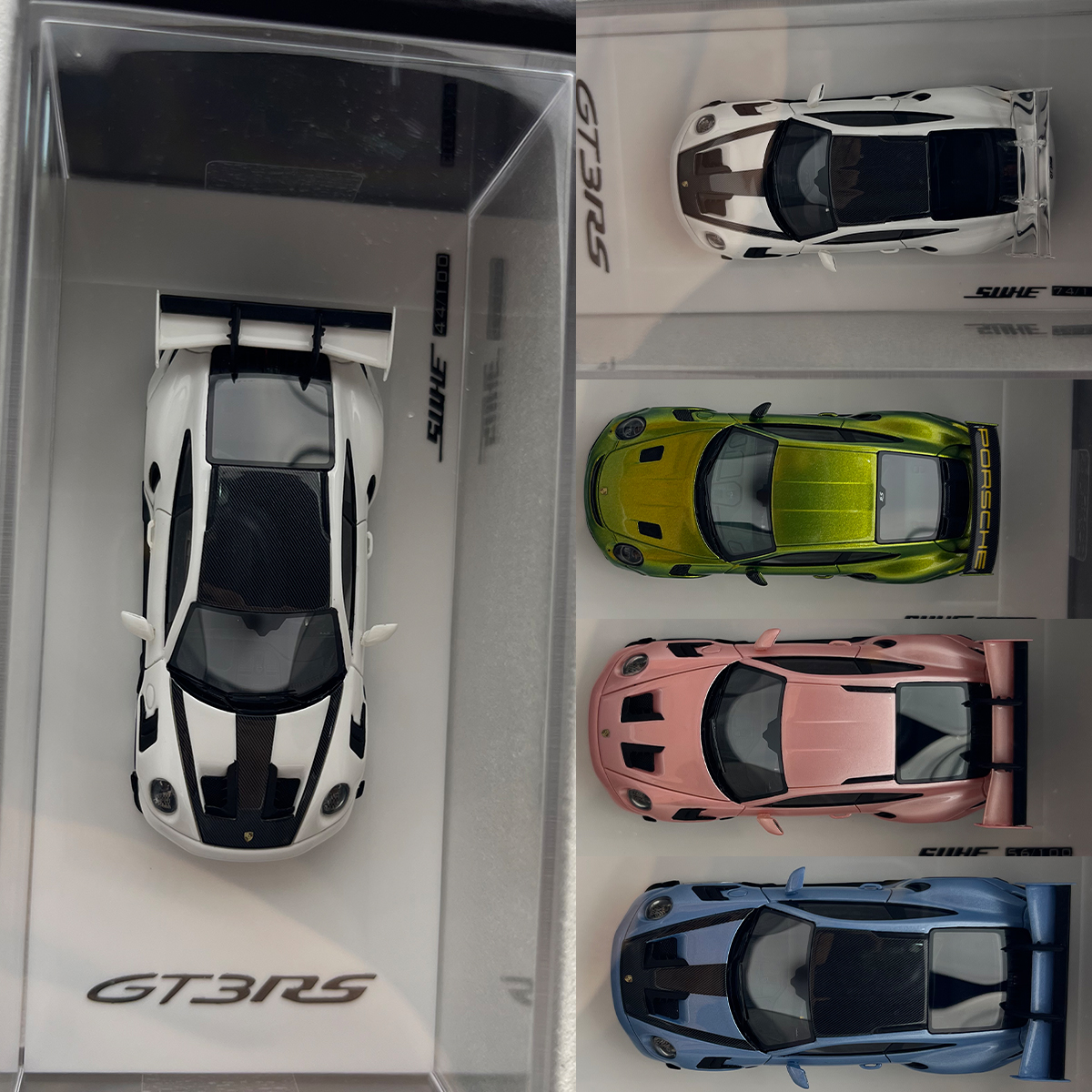 SUHE保时捷992GT3RS树脂车模
