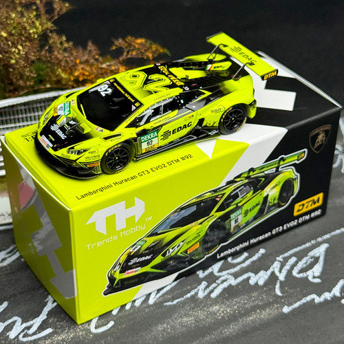 TH 1:64 兰博基尼Huracan GT3 Evo 2-DTM 2023 94号 92号合金车模