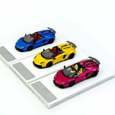 RM犀牛全开车模164兰博基尼合金