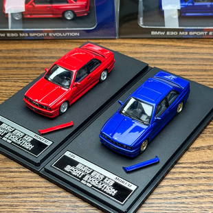 Mortal 1:64 宝马BMW M3 E30 Sport 合金汽车模型收藏摆件