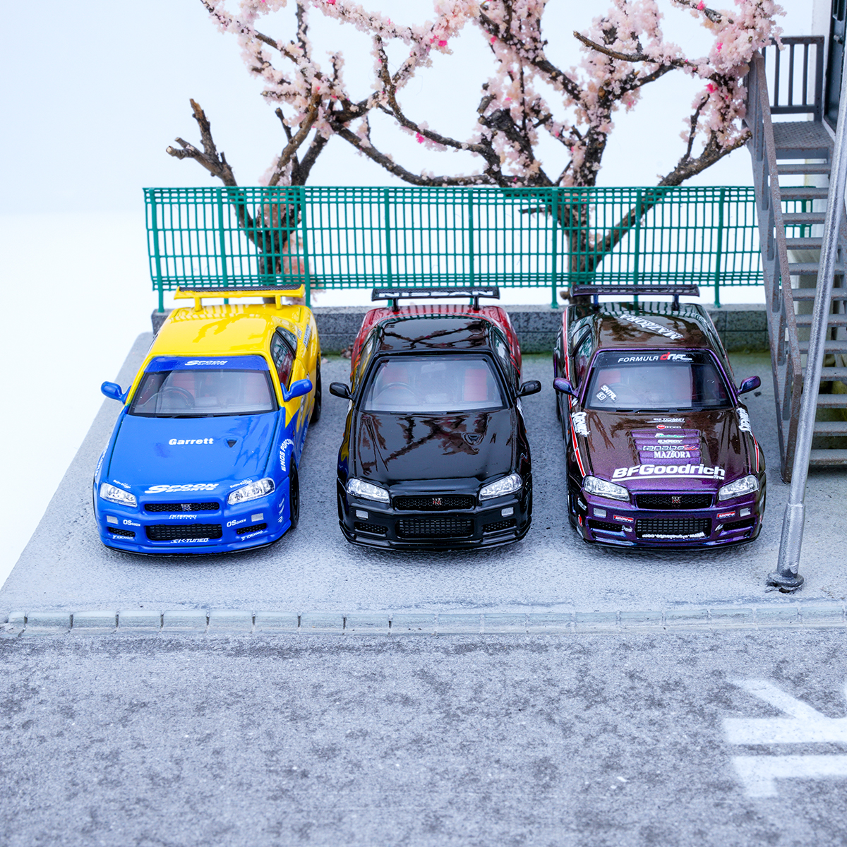 SH尼桑GTR34合金164汽车模型