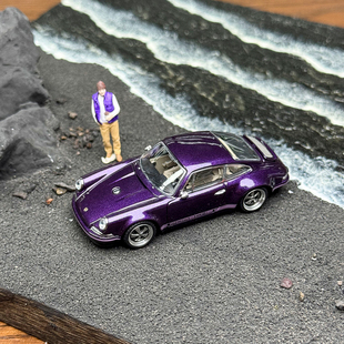 保时捷 Coupe Zincit 合金汽车模型 singer 964 现货 911