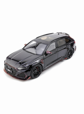 GTspirit 1:18 奥迪RS6 ABT TUNING Mythos仿真树脂模型 收藏摆件