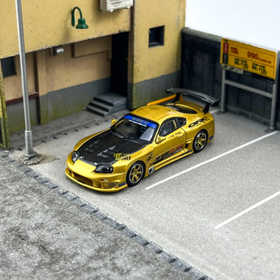 INNO 1:64 丰田SUPRA 速霸 A80 TOP SECRET GT300 合金汽车模型