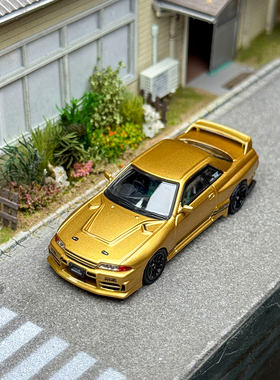 现货 INNO 1：64 日产 BNR32 GT-R 650R TOP SECRET 合金汽车模型