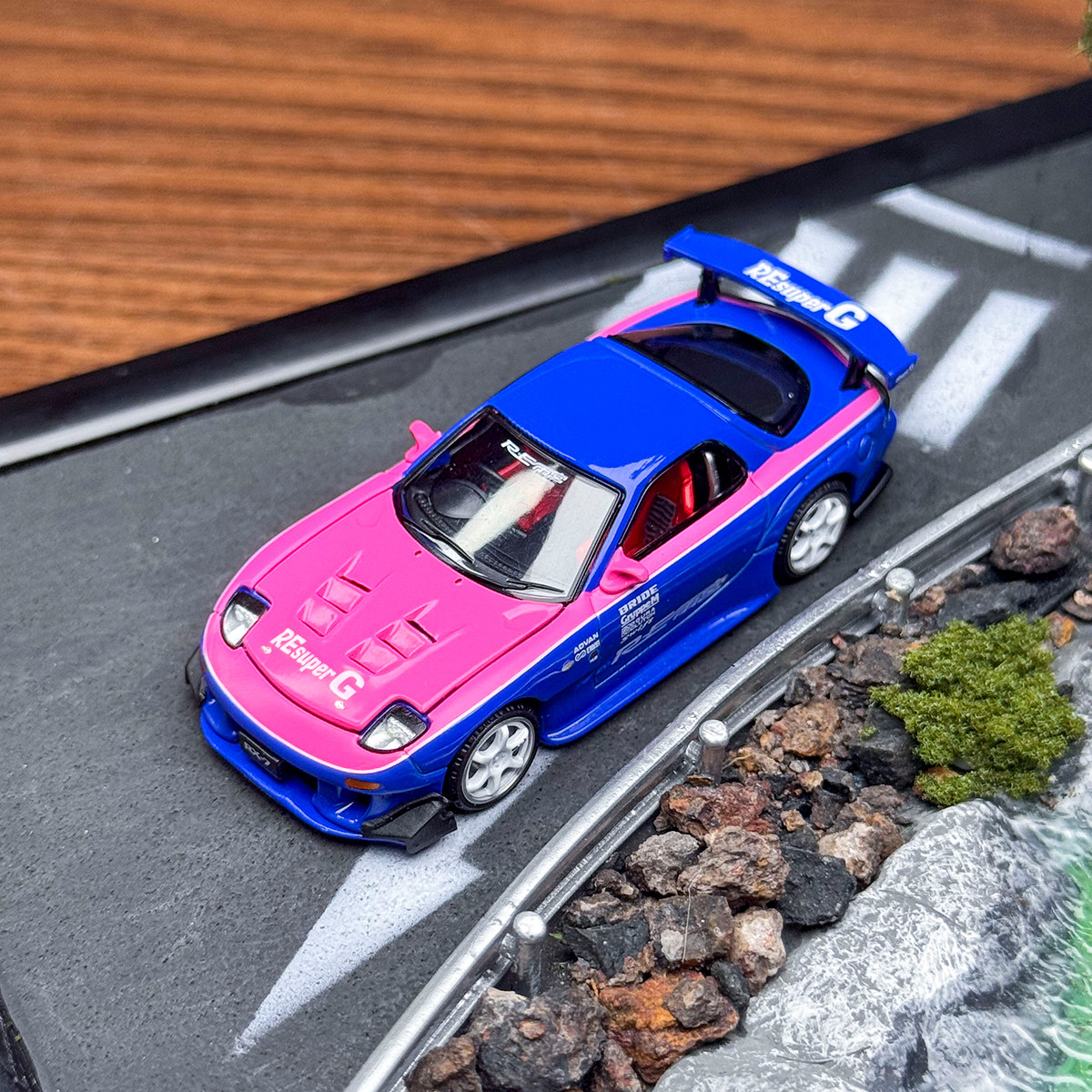 POPRACE164马自达合金汽车模型