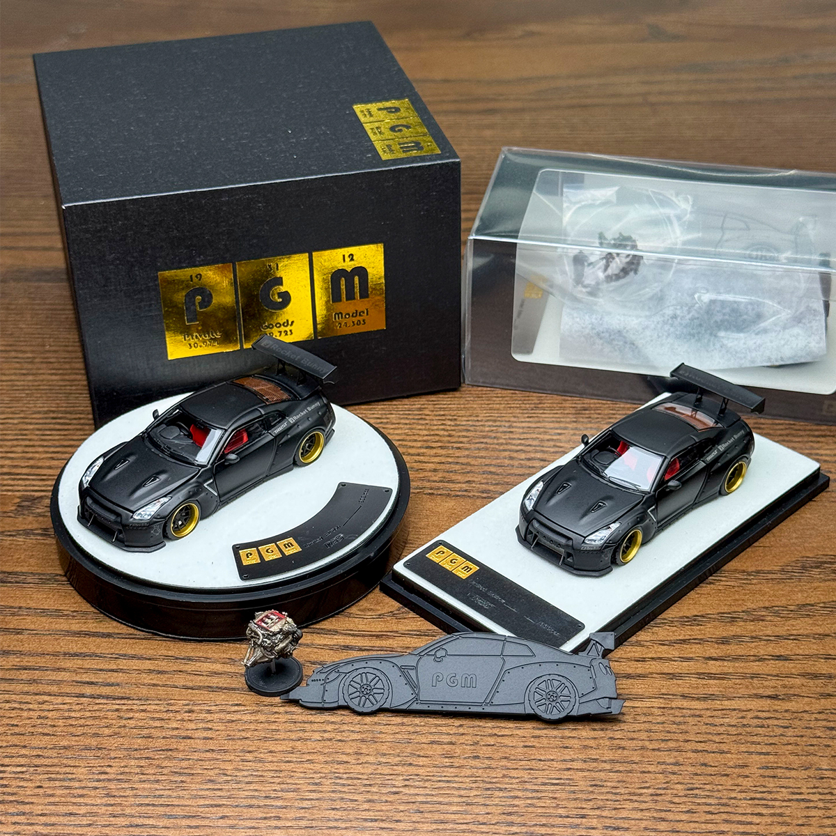 PGM164GTRR35合金全开汽车模型