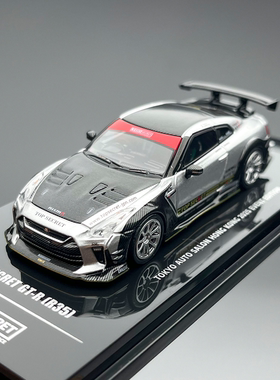 现货 INNO 1:64 日产 尼桑 GTR-R35 东京改装展 合金汽车模型