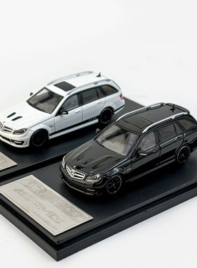 Flame 1:64 奔驰C63 AMG Edition 507 瓦罐版 合金汽车模型